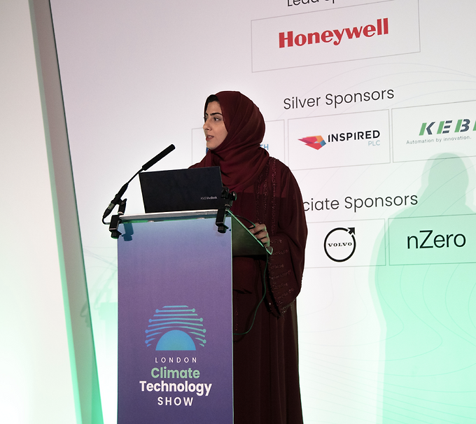 Sheikha Shamma bint Sultan bin Khalifa Al Nahyan Calls for Greater Innovation & Collaboration at the London Climate Tech Show