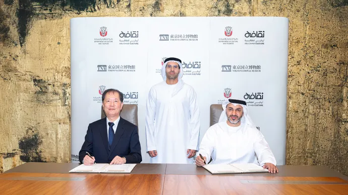 دائرة الثقافة والسياحة – أبوظبي تبرم اتفاقية مدتها 5 سنوات مع متحف طوكيو الوطني