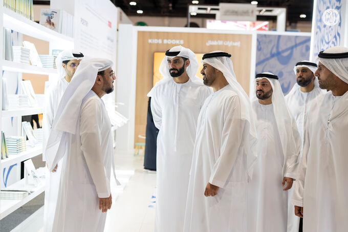 Under the patronage of the UAE President, Theyab bin Mohamed bin Zayed inaugurates 33rd Abu Dhabi International Book Fair