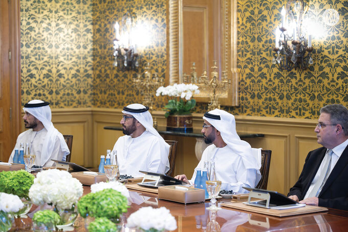 Hamdan bin Zayed chairs Abu Dhabi University board of trustees meeting