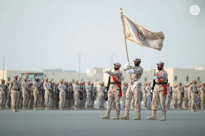 Khaled bin Mohamed bin Zayed attends specialised demonstrations by 22nd cohort of UAE National Service Programme at Sweihan Training Centre