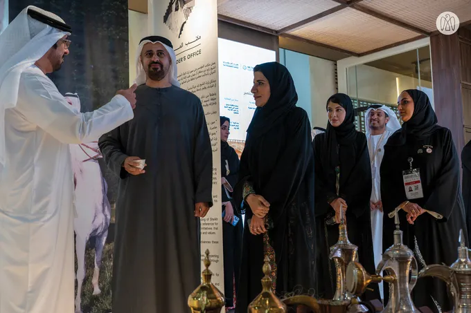 Theyab bin Mohamed bin Zayed visits 23rd Abu Dhabi International Hunting and Equestrian Exhibition