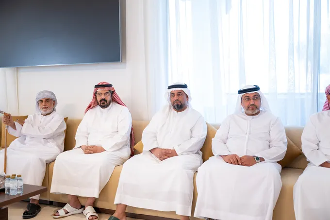 Khaled bin Mohamed bin Zayed offers condolences on the passing of Hamad bin Rashid bin Hamad Al Hajri