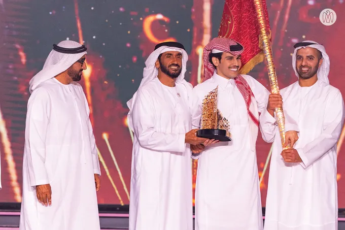 Mohammed bin Saud and Nahyan bin Zayed crown winner of 12th Million’s Poet