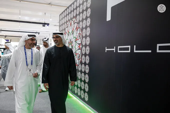 Khaled bin Mohamed bin Zayed attends second edition of DRIFTx exhibition