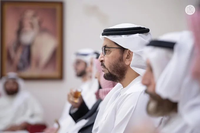 Hamdan bin Zayed receives well-wishers for holy month of Ramadan