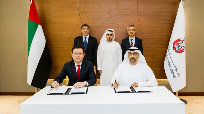Abu Dhabi Department of Economic Development partners with Jiangsu Provincial Overseas Cooperation and Investment Company