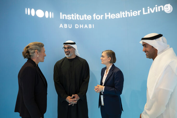 Khaled bin Mohamed bin Zayed attends opening ceremony of Abu Dhabi Global Health Week 2025