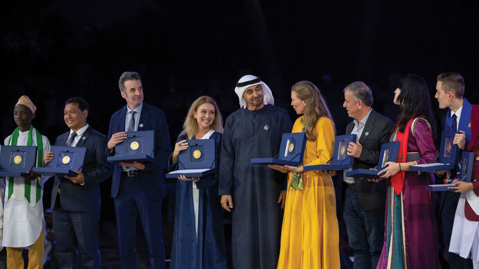 UAE President honours 11 winners of Zayed Sustainability Prize at COP28