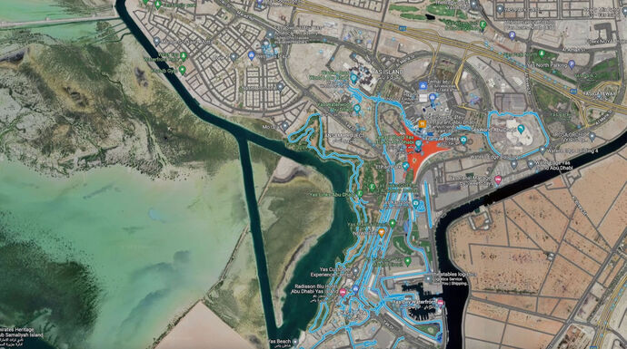 Yas Island added to Google Street View