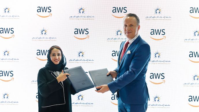 Amazon Web Services and Emirates College for Advanced Education join hands for Education Innovation and Digitalisation