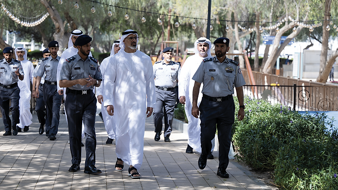 Khaled bin Mohamed bin Zayed inaugurates Al Mes’hab Park