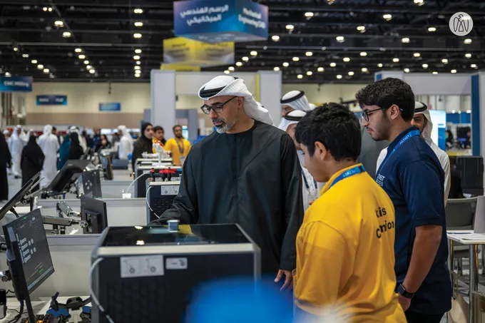 Khaled bin Mohamed bin Zayed attends 17th EmiratesSkills National Competition