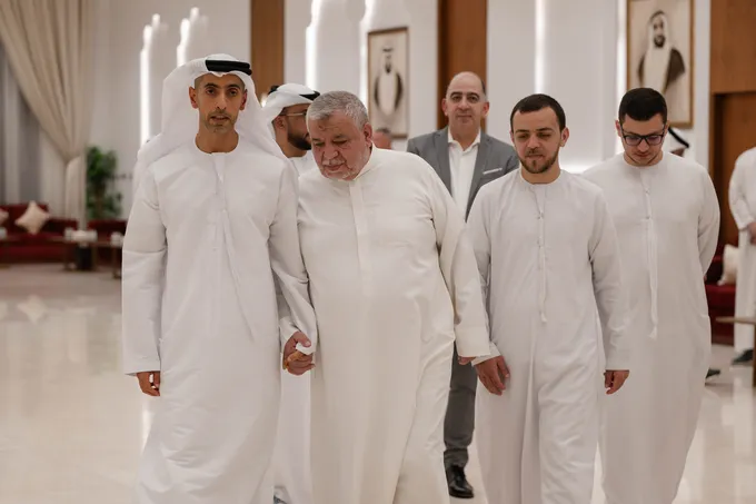 Khalid bin Zayed offers condolences on the passing of Alaa Nader Mushtaha