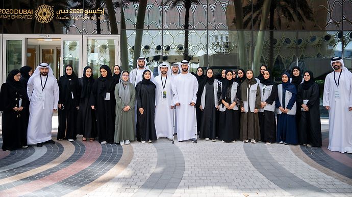 Zayed bin Hamdan bin Zayed attends Road to COP28 event at Expo City Dubai