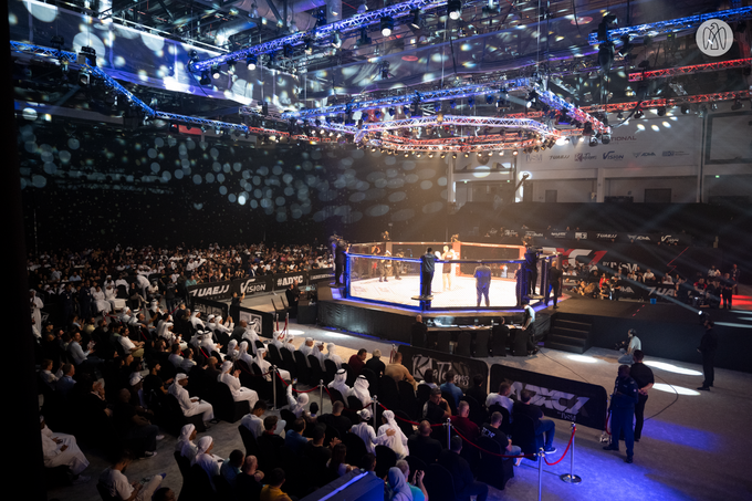 In the presence of Zayed bin Mohamed bin Zayed, inaugural Abu Dhabi Extreme Championship takes place at Mubadala Arena