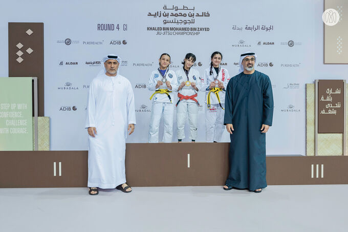 Crown Prince of Abu Dhabi attends fourth round of Khaled bin Mohamed bin Zayed Jiu-Jitsu Championship