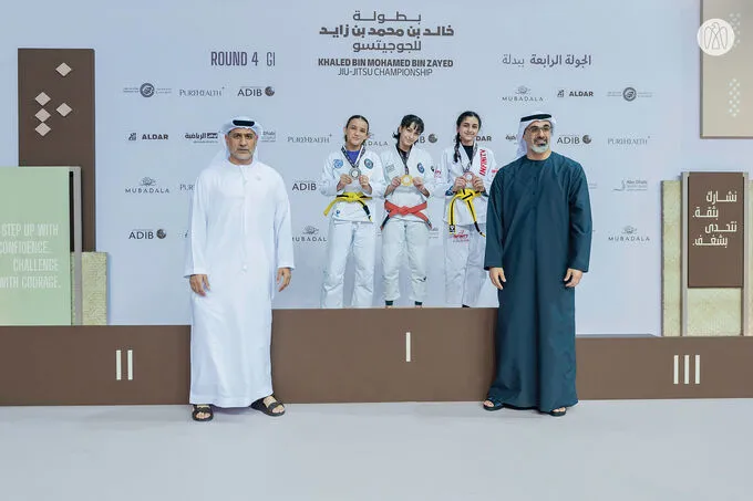Crown Prince of Abu Dhabi attends fourth round of Khaled bin Mohamed bin Zayed Jiu-Jitsu Championship