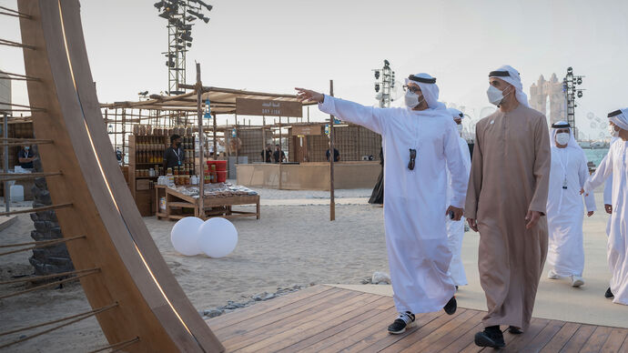 Khaled bin Mohamed bin Zayed inaugurates Abu Dhabi Maritime Heritage Festival