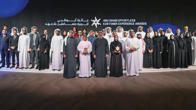 Khaled bin Mohamed bin Zayed honours winners of inaugural Abu Dhabi Effortless Customer Experience Awards