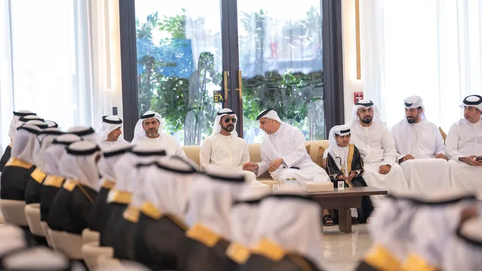 Khalifa bin Tahnoon bin Mohammed attends group wedding of 619 Emirati grooms