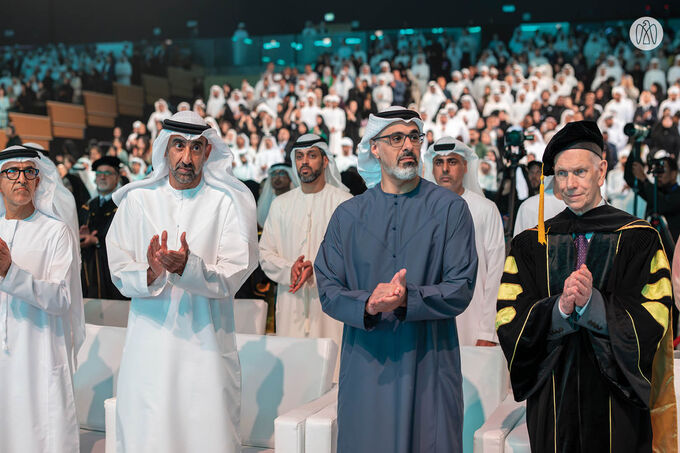 Khaled bin Mohamed bin Zayed attends Khalifa University graduation ceremony