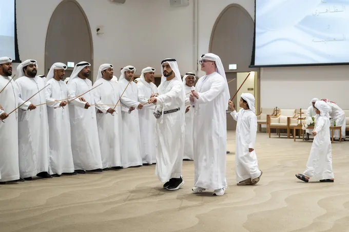 Hazza bin Zayed attends Al Dhaheri and Al Otaiba wedding in Abu Dhabi