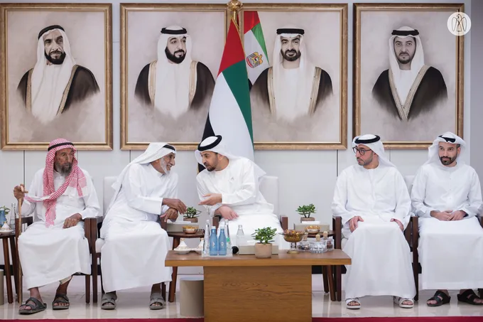 Hamdan bin Zayed inspects infrastructure projects and meets with citizens in Al Sila’