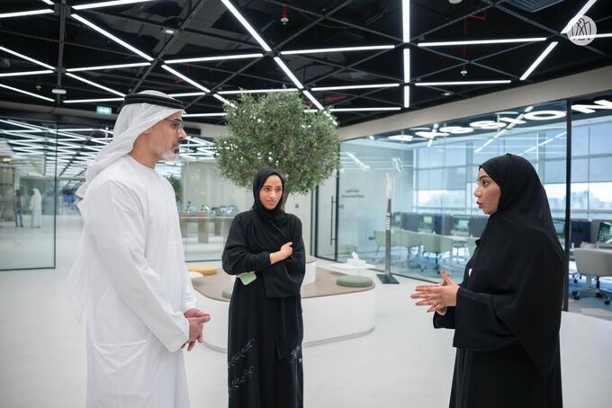 خالد بن محمد بن زايد يفتتح رسمياً مركز "مواهب" لدعم الكفاءات الوطنية