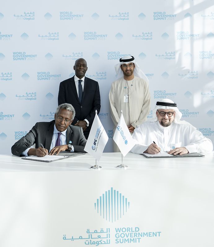 Masdar partners with IFC to explore areas of collaboration to support climate action