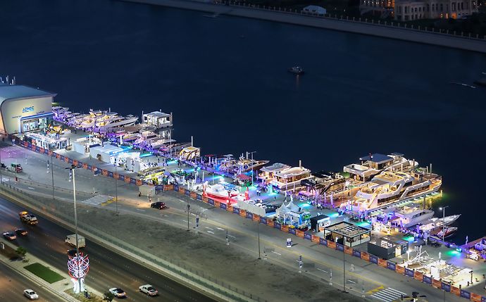 النسخة الخامسة من معرض أبوظبي الدولي للقوارب