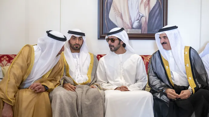 Khalifa bin Tahnoon bin Mohammed attends Mohamed Rashid Al Muhairi wedding reception