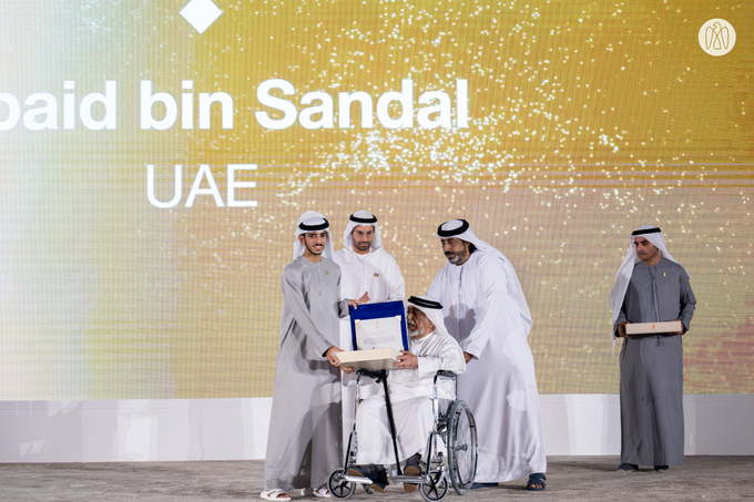 Under the patronage of Hamdan bin Zayed, Rashid bin Hamdan bin Zayed honours winners of Sard Al Thahab Award 2024