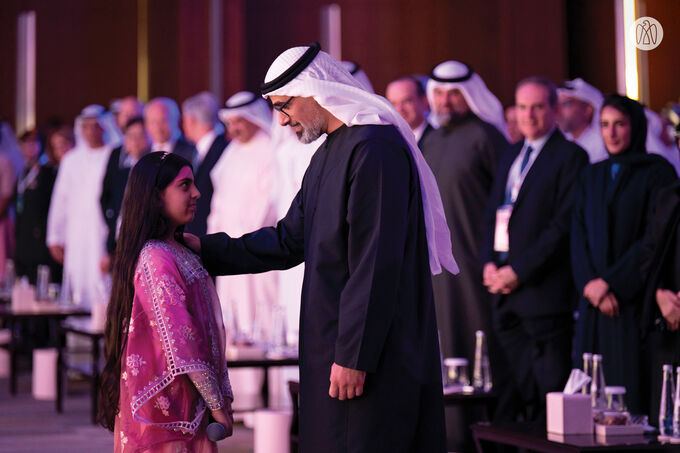 Khaled bin Mohamed bin Zayed attends opening ceremony of Abu Dhabi Global Health Week 2025