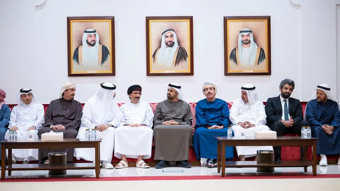 Theyab bin Mohamed bin Zayed offers condolences on the passing of Ali Salem al-Beidh