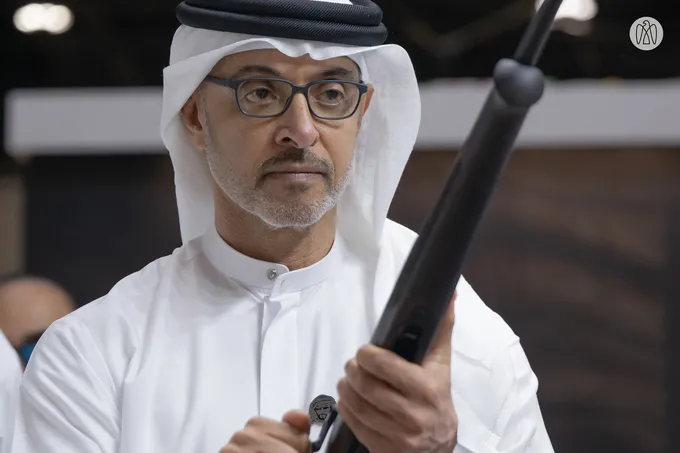 Hazza bin Zayed visits 23rd Abu Dhabi International Hunting and Equestrian Exhibition