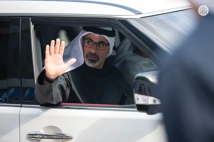 Khaled bin Mohamed bin Zayed visits UMEX and SimTEX 2026