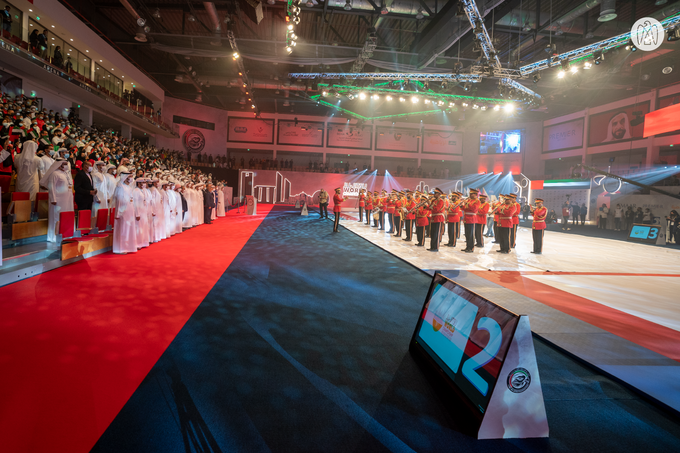 Khaled bin Mohamed bin Zayed attends opening ceremony of the World Jiu-Jitsu Championship in Abu Dhabi