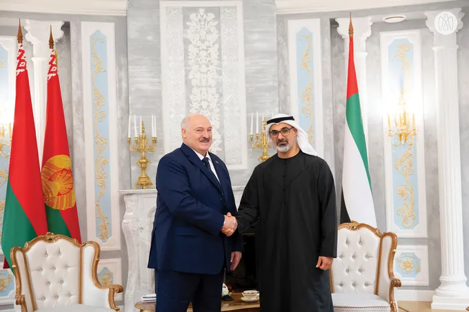 Crown Prince of Abu Dhabi and President of Belarus discuss further strengthening bilateral ties