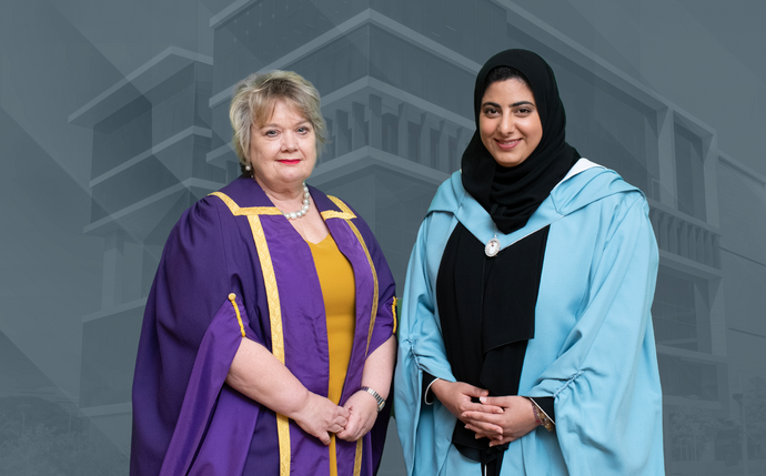 Shamma bint Sultan bin Khalifa receives honorary degree from Heriot-Watt University Dubai