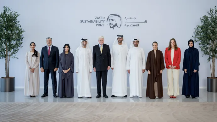جائزة زايد للاستدامة تعلن أسماء المرشحين النهائيين لدورة 2026 من بين أكثر من 7,700 طلب مشاركة من مختلف أنحاء العالم