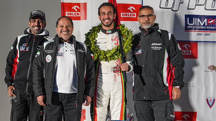 Team Abu Dhabi runners - up at UIM F2 World championship Grand Prix of Poland