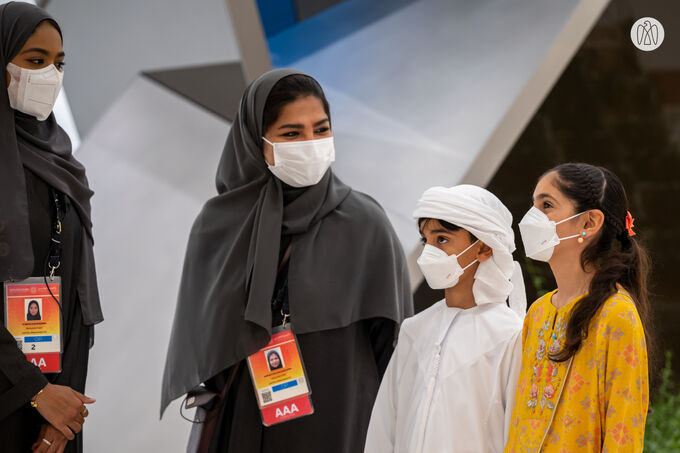 Khaled bin Mohamed bin Zayed visits UAE Pavilion and Terra – the Sustainability Pavilion at Expo 2020 Dubai