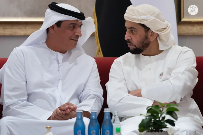 Hamdan bin Zayed reviews development projects on Dalma Island and meets with residents