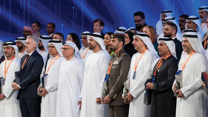 Under the patronage of Mansour bin Zayed, Theyab bin Mohamed bin Zayed honours winners of the 3rd edition of Emirates Labour Market Award