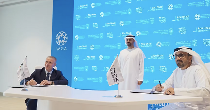In the presence of Theyab bin Mohamed bin Zayed, Abu Dhabi Sports Council signs agreement to host IMGA Masters Games in the emirate in 2026