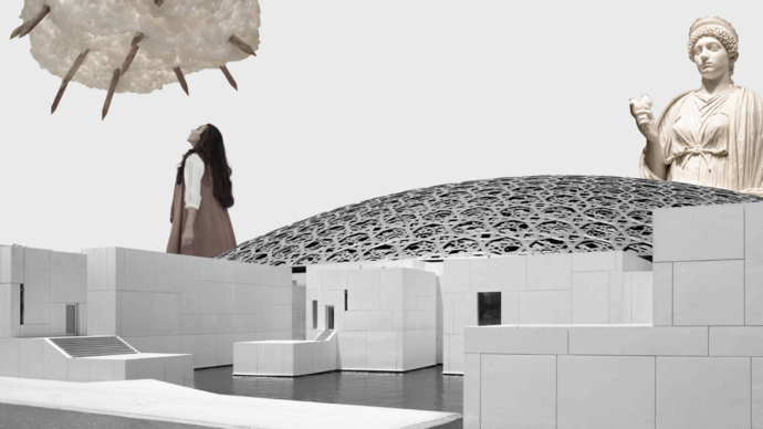 متحف اللوفر أبوظبي يستقبل أكثر من 1.2 مليون زائر خلال عام 2023
