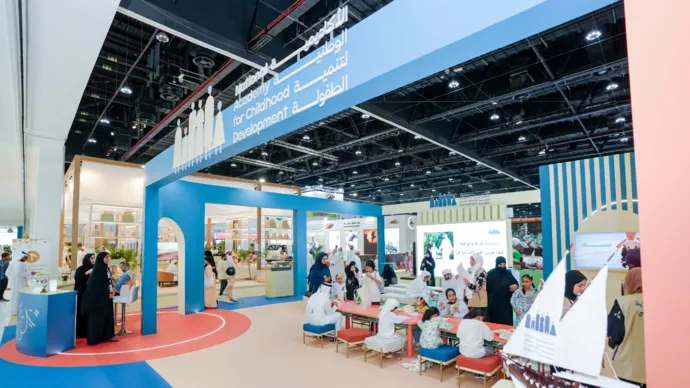 الأكاديمية الوطنية لتنمية الطفولة تشارك في معرض أبوظبي الدولي للصيد والفروسية 2026