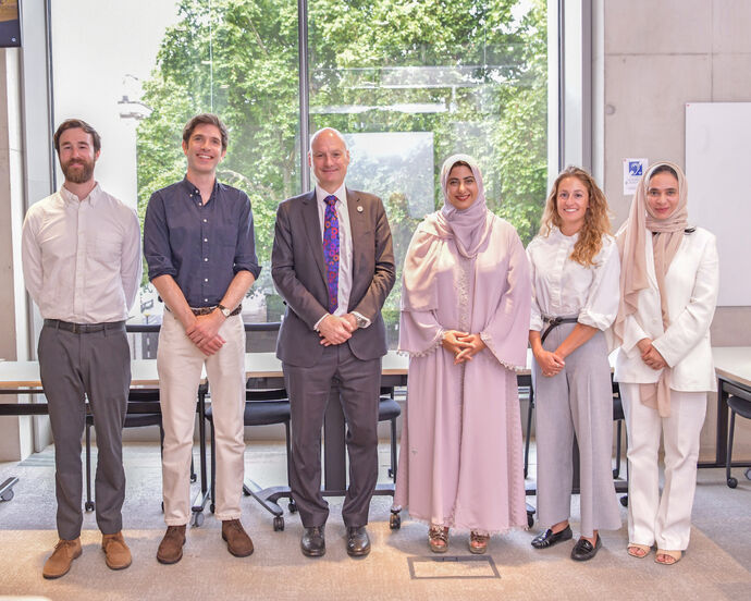 Shamma bint Sultan and London School of Economics Explore New Avenues for Advancement of Climate Change Research