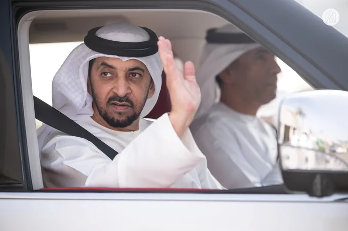 Hamdan bin Zayed inspects infrastructure projects and meets with citizens in Al Sila’